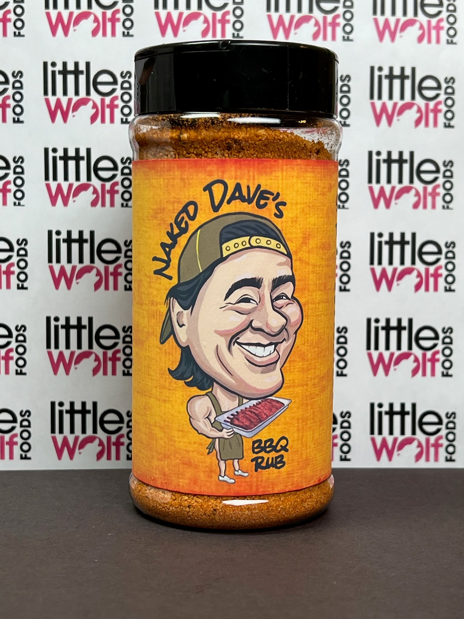 Naked Dave's BBQ Rub 12oz.