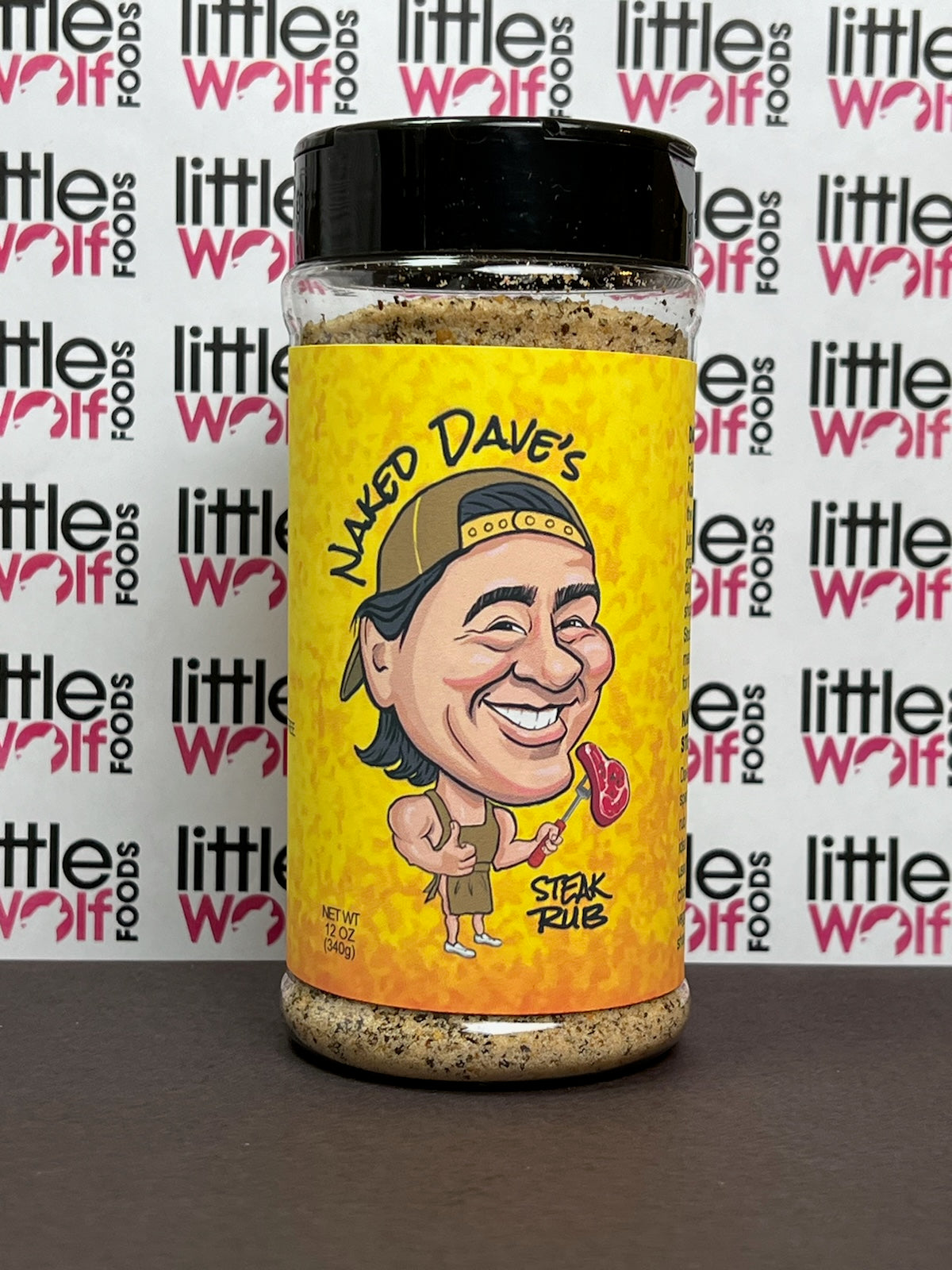 Naked Dave's Steak Rub 12oz