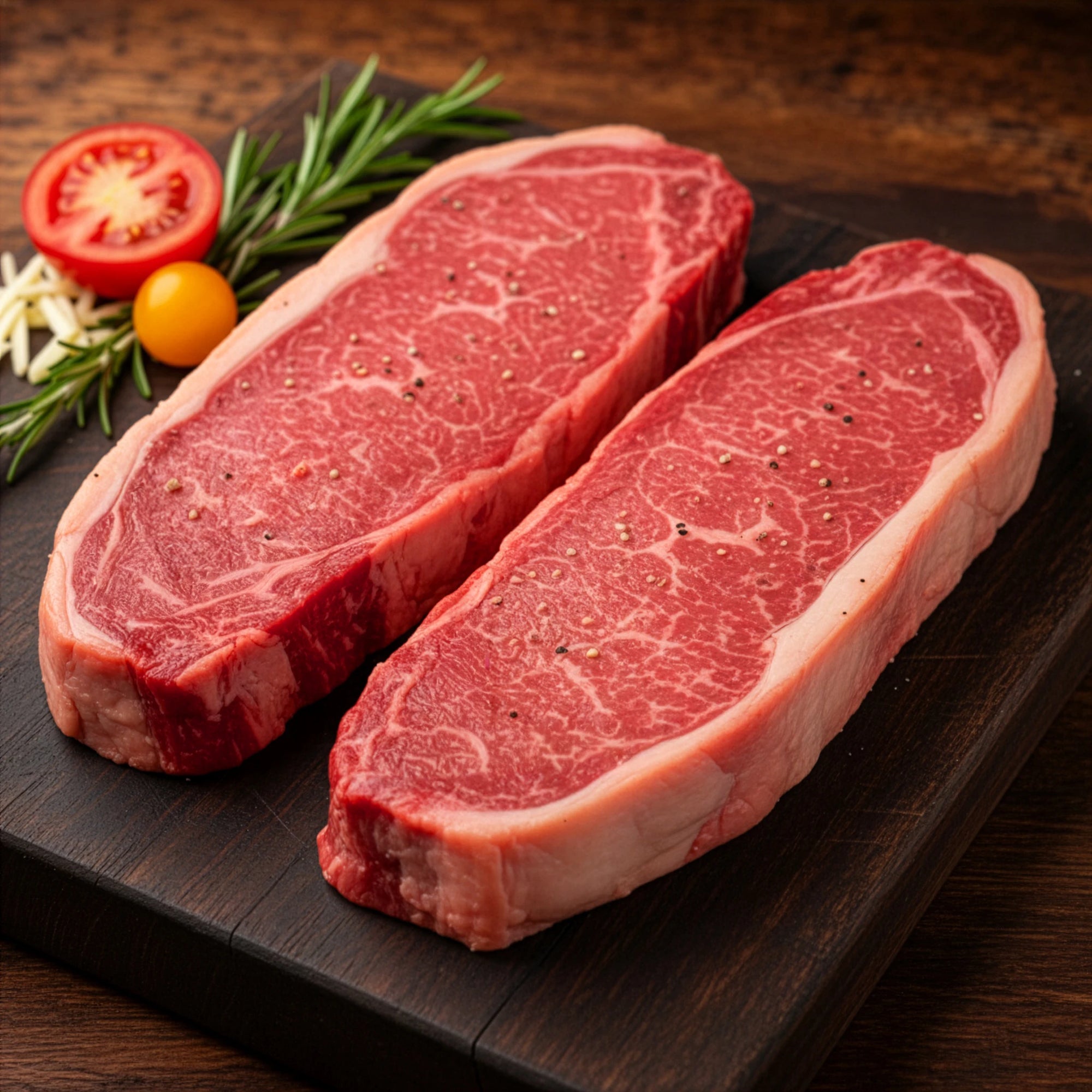 PRIME ANGUS BONELESS STRIP STEAKS